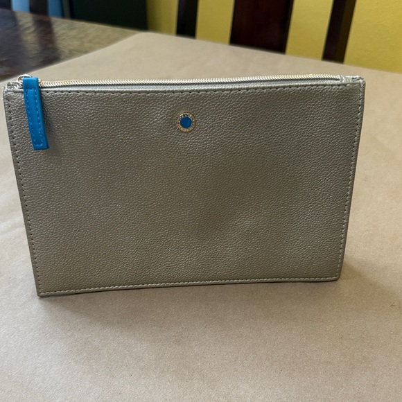 BVLGARI Handbags - Bvlgari and Emirates Sand and Turquoise Amenity Bag.
